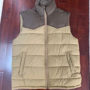 Gap Puffer Sleeveless Vest Two Toned
